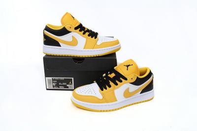 wholesale quality air jordan 1 low university gold